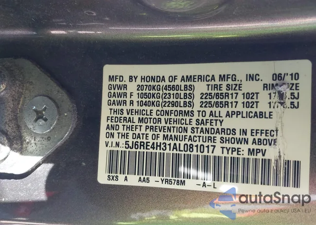 5J6RE4H31AL081017: 44142668