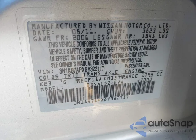 3N1AB7APXGY322117: 44142815