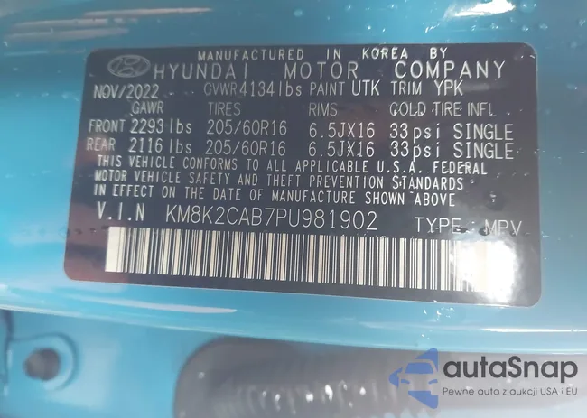 KM8K2CAB7PU981902: 44143048