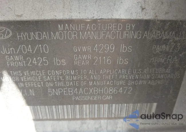 5NPEB4ACXBH086472: 44143062