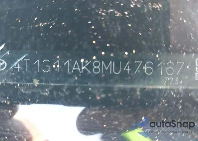 4T1G11AK8MU476167: 44142134