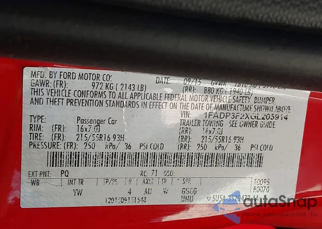 1FADP3F2XGL205914: 44142168