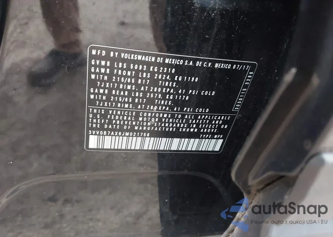 3VV0B7AX6JM021756: 44142192