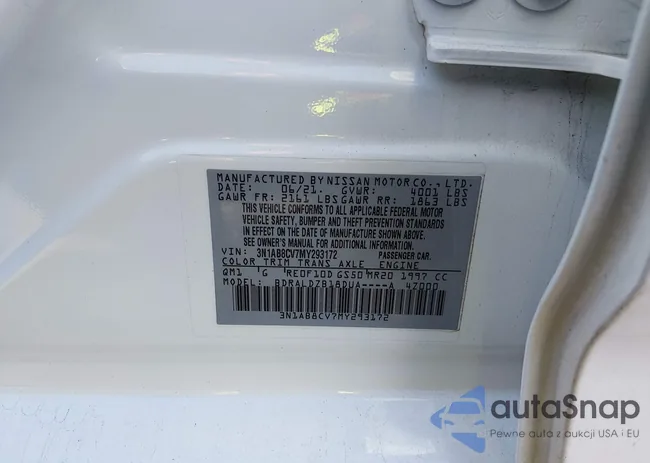 3N1AB8CV7MY293172: 44143524