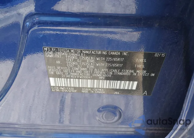 2T3RFREV1FW299047: 44143531