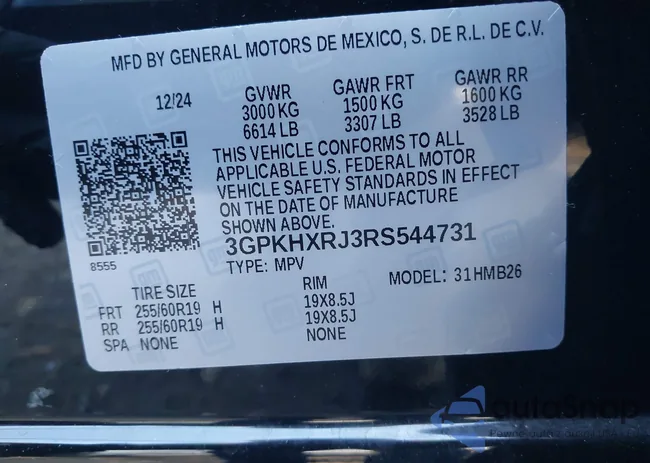 3GPKHXRJ3RS544731: 44143671