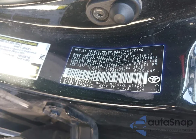 5YFS4RCE4LP036678: 44143734