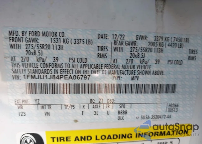 1FMJU1J84PEA06797: 44143738