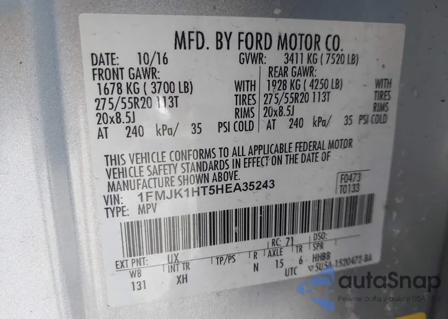 1FMJK1HT5HEA35243: 44143765