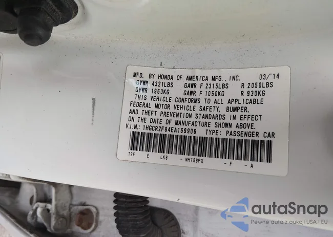 1HGCR2F84EA169906: 44143814