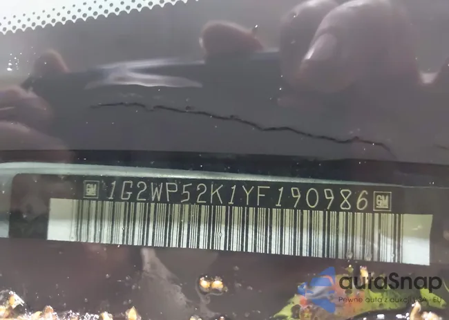 1G2WP52K1YF190986: 44143887