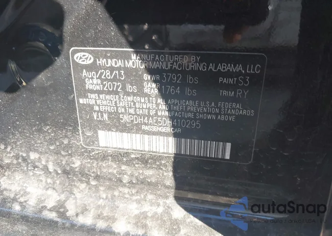 5NPDH4AE5DH410295: 44144026