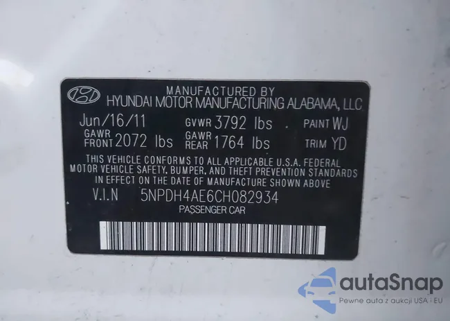 5NPDH4AE6CH082934: 44143145