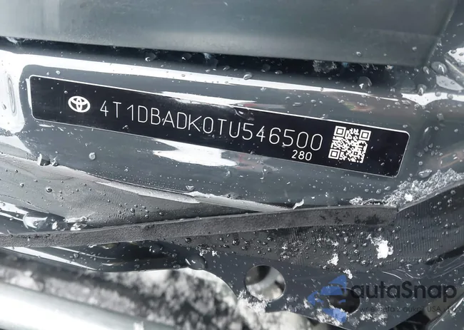 4T1DBADK0TU546500: 44143284