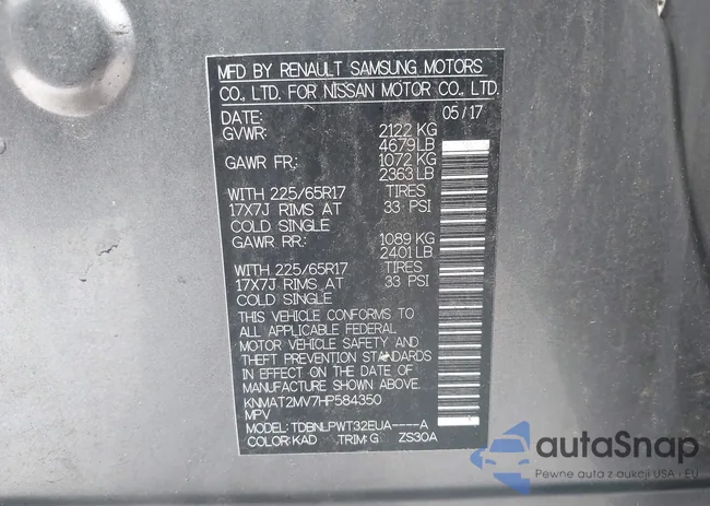 KNMAT2MV7HP584350: 44144516