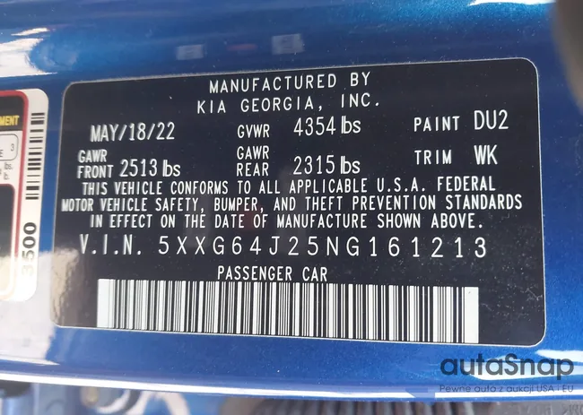 5XXG64J25NG161213: 44144547