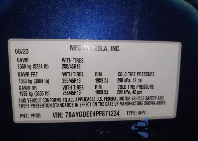 7SAYGDEE4PF871234: 44144598