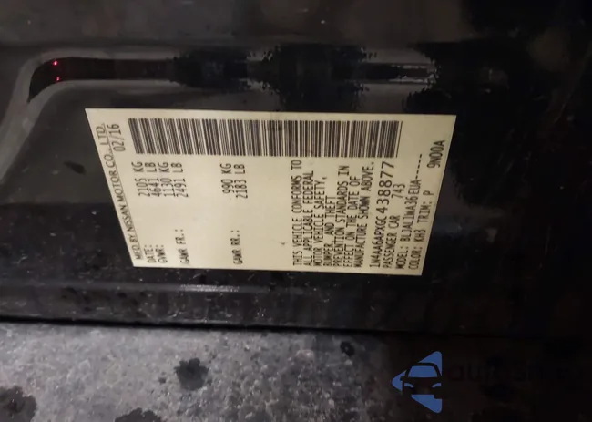 1N4AA6APXGC438877: 44144633