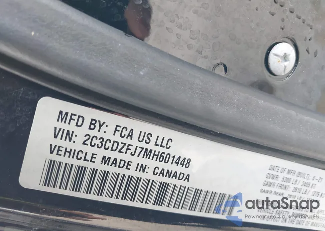 2C3CDZFJ7MH601448: 44144651