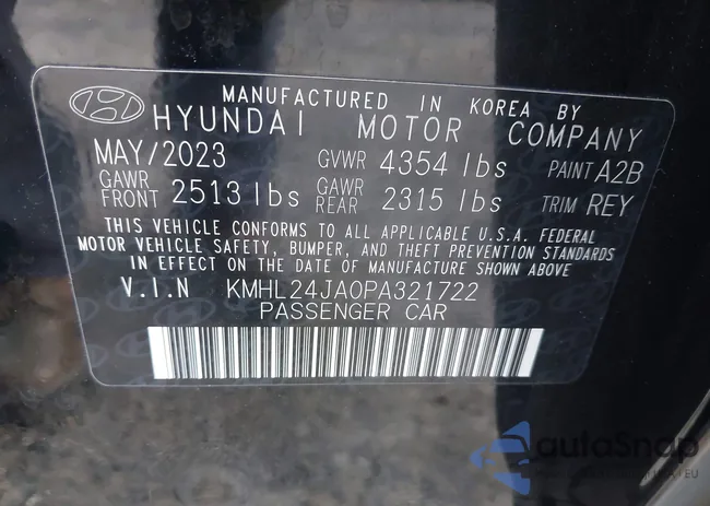 KMHL24JA0PA321722: 44144774