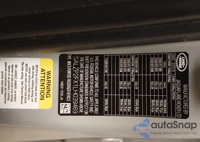 SALZP2FX1LH039469: 44144819