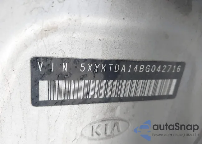 5XYKTDA14BG042716: 44144892