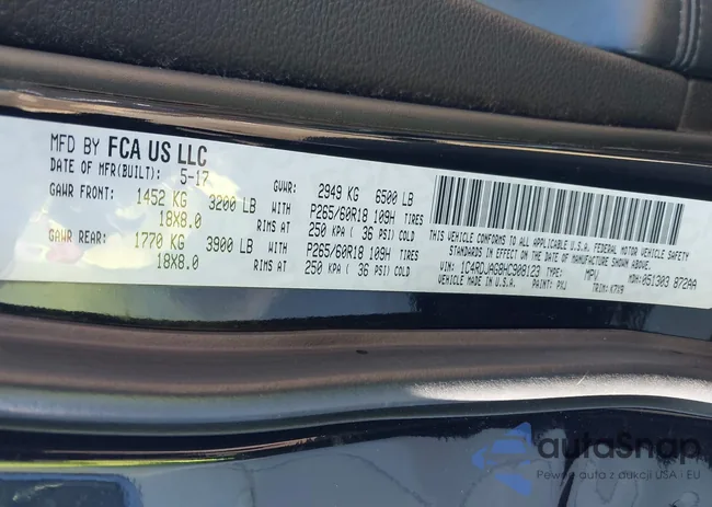 1C4RDJAG8HC908123: 44144899