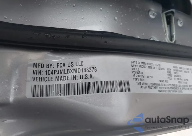 1C4PJMLBXMD148378: 44145044