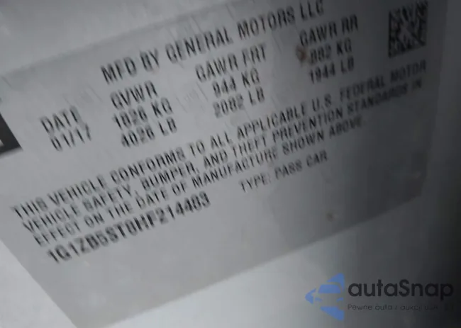 1G1ZB5ST8HF214483: 44144200