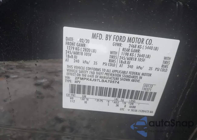 2FMPK4J97LBA70574: 44144252