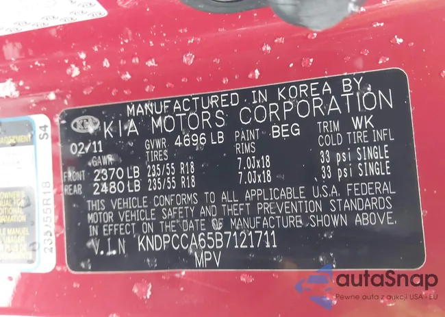 KNDPCCA65B7121711: 44144260