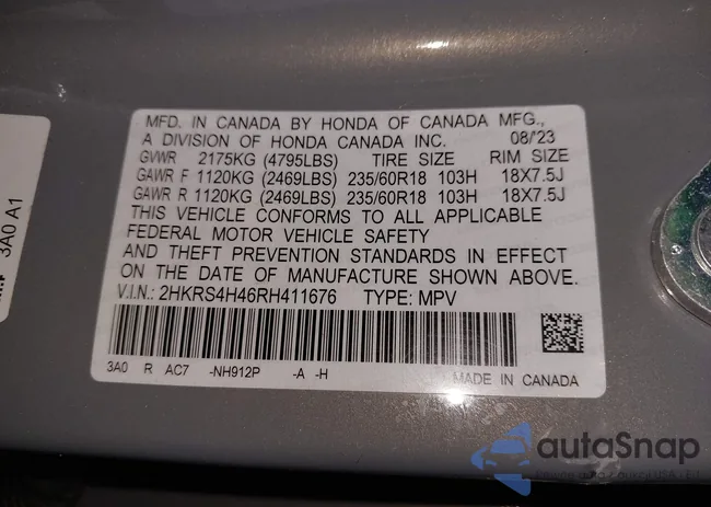 2HKRS4H46RH411676: 44144323