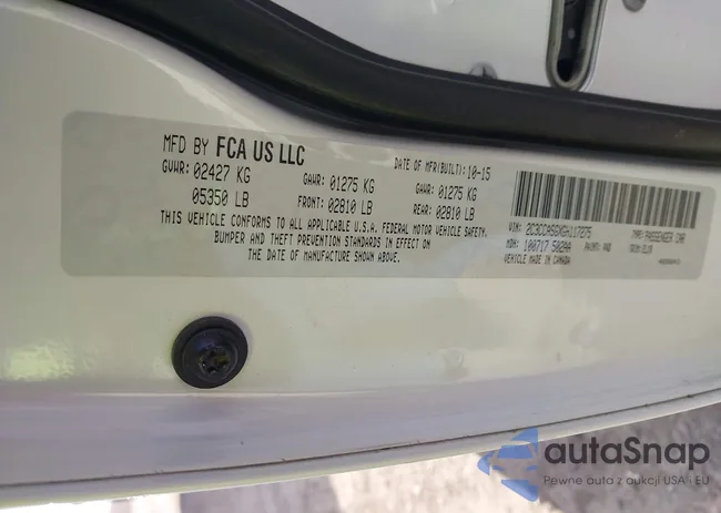 2C3CCASGXGH117275: 44144422