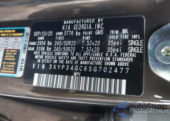 5XYP34GC6SG702477: 44144430