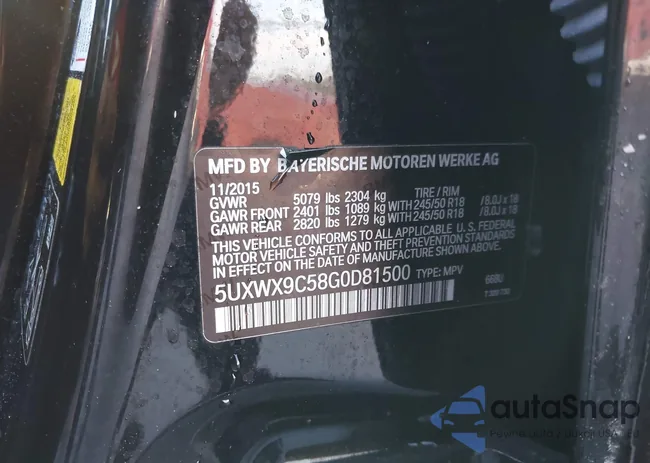 5UXWX9C58G0D81500: 44145896