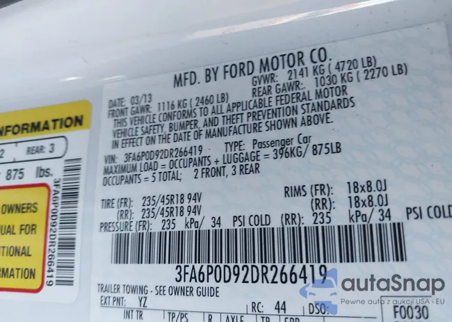 3FA6P0D92DR266419: 44145980