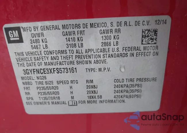 3GYFNCE3XFS573161: 44145073