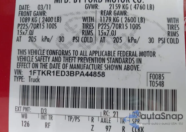 1FTKR1ED3BPA44858: 44145079