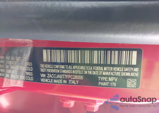 ZACCJABT7FPC28006: 44145095