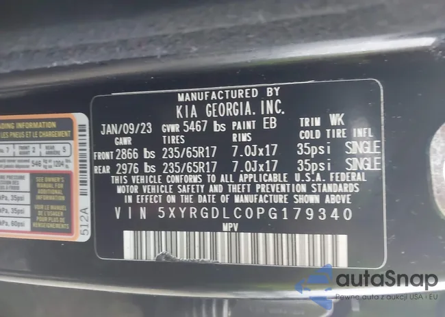 5XYRGDLC0PG179340: 44145200