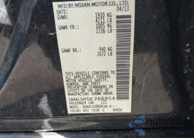 1N4AL3AP1DC266954: 44145216