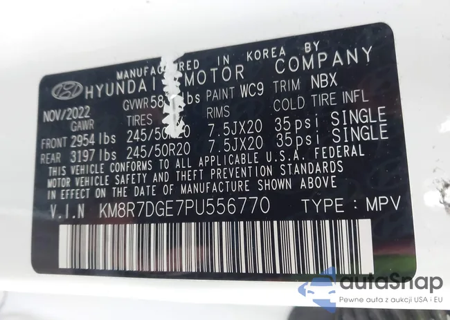 KM8R7DGE7PU556770: 44145341