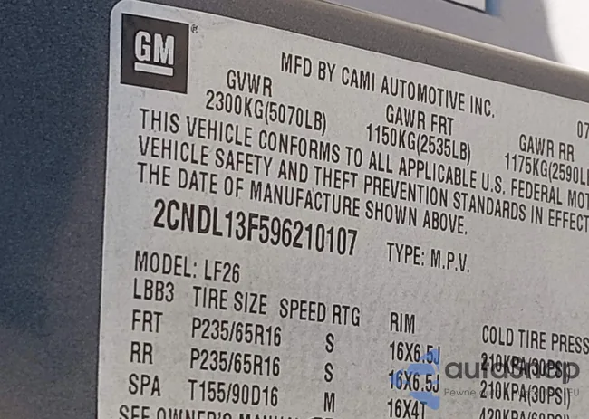 2CNDL13F596210107: 44146487