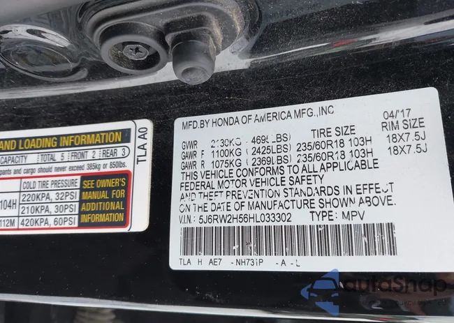 5J6RW2H56HL033302: 44147005