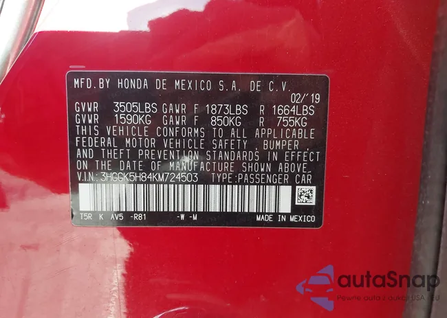 3HGGK5H84KM724503: 44146148