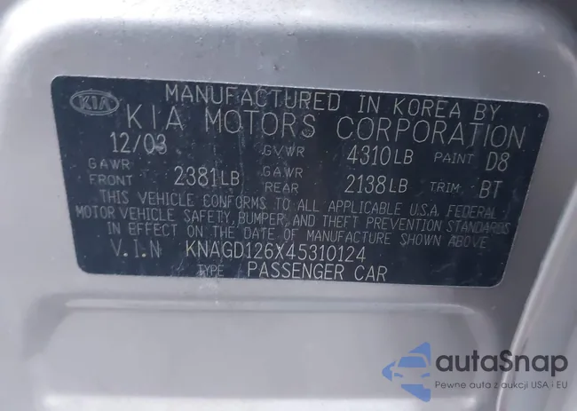 KNAGD126X45310124: 44146256