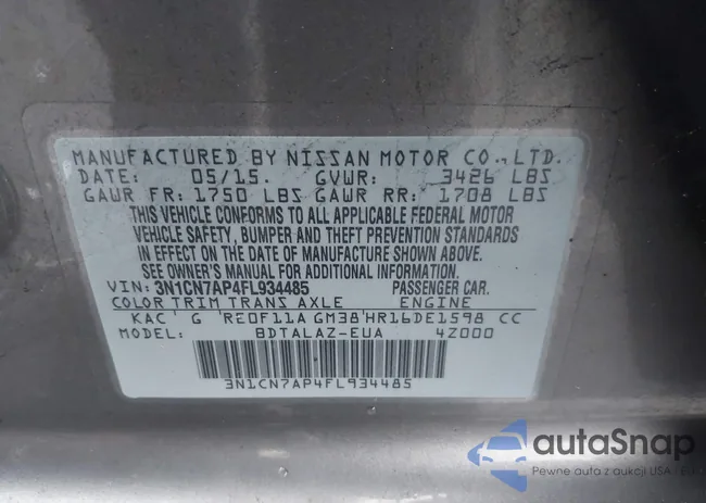 3N1CN7AP4FL934485: 44146419