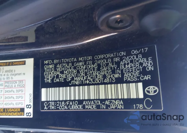 JTNB11HK3J3014813: 44147476