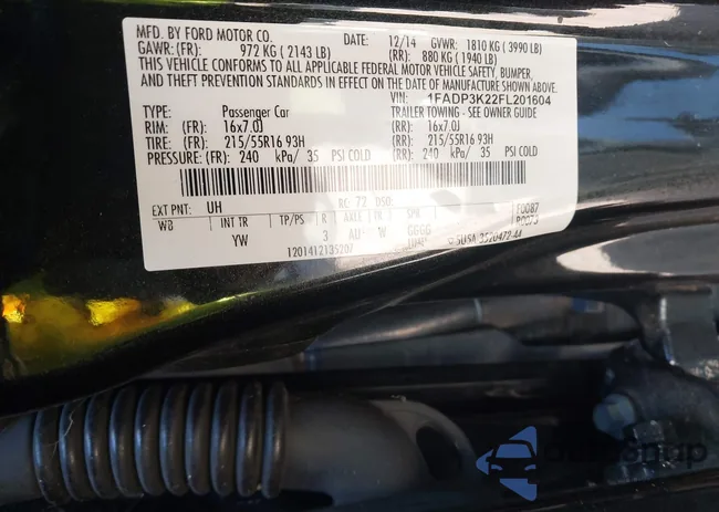 1FADP3K22FL201604: 44147563