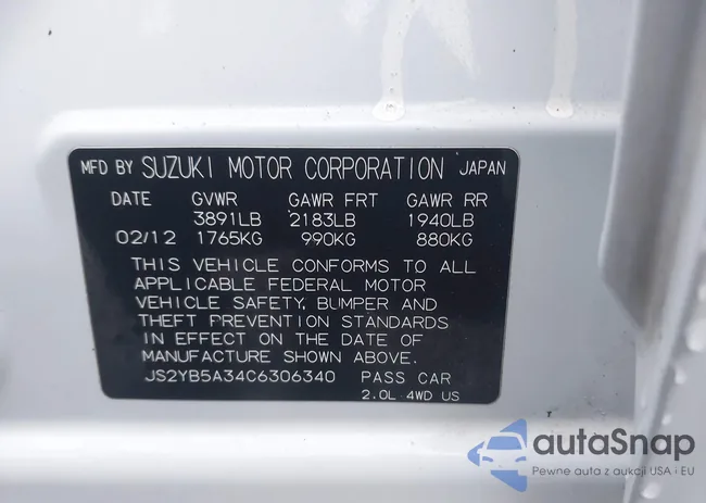 JS2YB5A34C6306340: 44147572